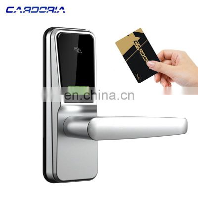 Factory Wholesale Popular Office Keyless Smart Rfid Card System Electronic Key Digital Smart Price Hotel Door Lock Manufacturer