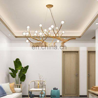 Nordic Tree Branch LED Pendant Light Modern Design Chandelier Lamp Bar Indoor Decoration Pendant Lamp