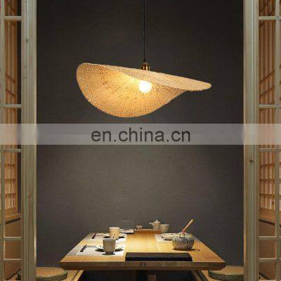 Luxury Brass Pendant Light Lotus Leaf Hanging Lamp For Home Restaurant Decor Lighting
