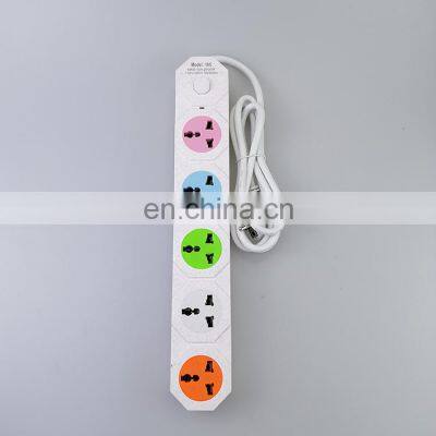 Colorful 13A Power Socket  UK Universal  Extension Socket British