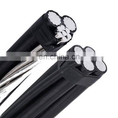 JKLY 1KV ABC Kablo 0.6/1KV PVC XLPE Insulated 2 Core 4 Core 3 Core Overhead Aluminum Aerial Bundle ABC Cable