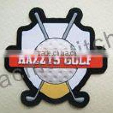 Embroidered label patch / Silicone label