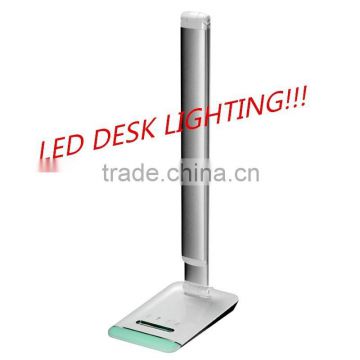 Perfessional led desk lamp high difinition display+alarm clock+calender temperature+full functional led light!