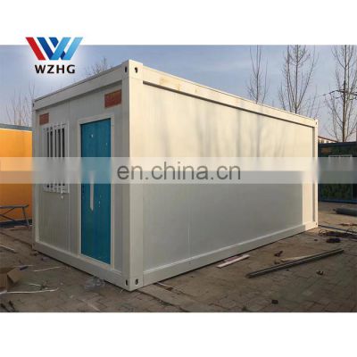 China cheap Camp Casas prefabricadas  flat pack prefab container house homes container coffee shop