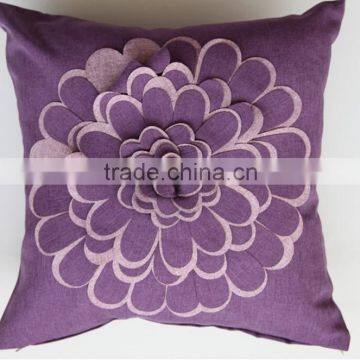 nice 3d floral cushion