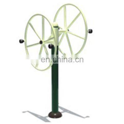 Public Area Sport Training Exercise Arm Wheel Outdoor Gym Equipment Fitness Equipment Machine photo-3
