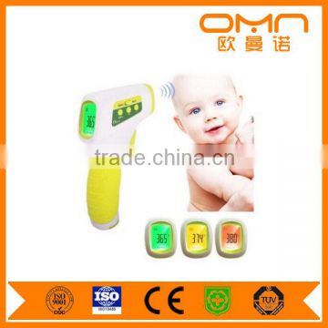 Home Handheld Baby Kit Thermometer Human Body Temperature Measurement No Contact Kid Fever Detection Meter Gun Shape with CE