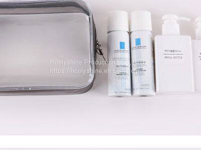 Fashion PVC cosmetic bag Clear zipper cosmetic bag Make up bag toiletry bag