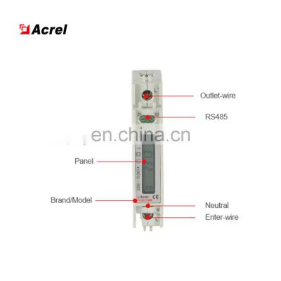 Acrel  35mm DIN Rail low voltage electrical china Direct Connect energy meters measures