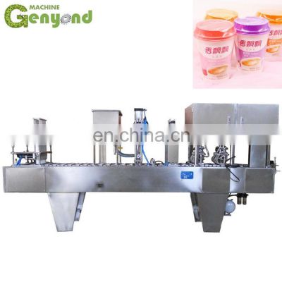 Eco-Friendly Jelly Cup Filling And Sealing Machines