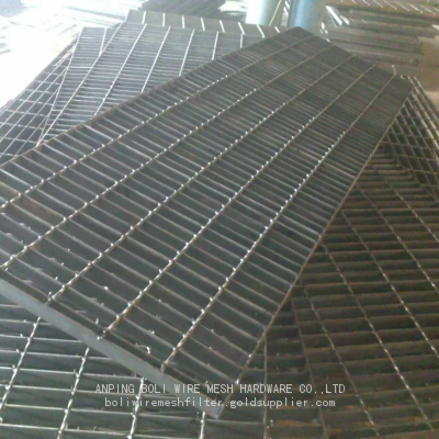 Metal Serrated Steel Grating Hot galvanized Steel Grating for Construction Building walk way Anti slip bar grating