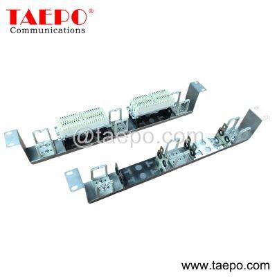 Sample Free 4 ways krone rack mount frame for 10 pair disconnection module