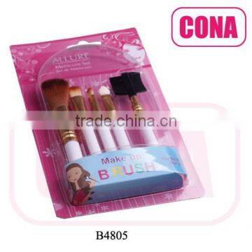 mini 5pcs makeup brush set