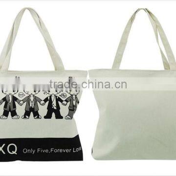 Deluxe Printed Canvas Tote Bag Shopping Bag photo-2