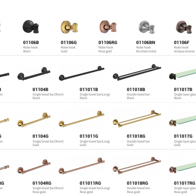 Improve the Cleanliness Beauty and Practicality of the Bathroom Bathroom Accessories Series photo-4
