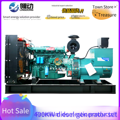 Weifang 400kw Diesel Generator Set Sold at Factory Price, Emergency Power Supply for Data Centers/communications