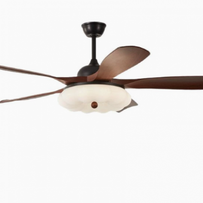 Вентиляторные лампы/Ретро-вентиляторные лампы с оффлайн-голосовым управлением, потолочные вентиляторные лампы(Вэчэт:13510231336)