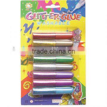 colorful glitter glue/5.5ml non-toxic glitter glue