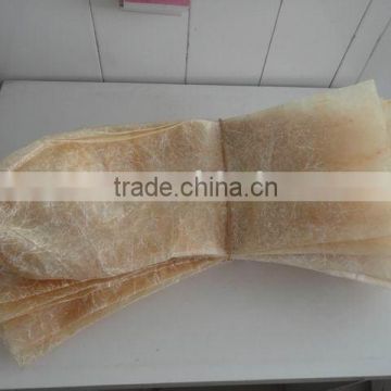 dried pasted tubed hog casings