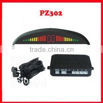 Led radar New LED Car Parking Sensor with 4 Sensors Radar detector parking sensor