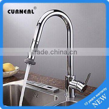 China Antique Single Handle Brass 3 Way Kitchen Faucet