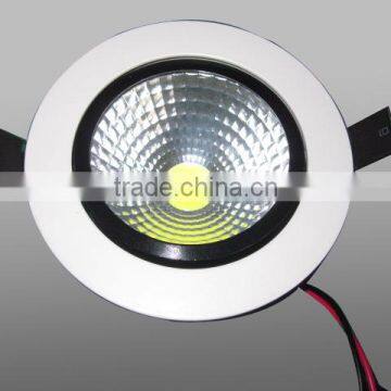 50000H 75V-260V 90-110Lm/W 2700K-7000K 7W COB LED Ceiling Light