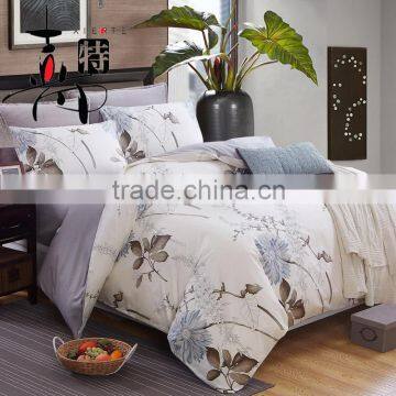 Reactive Cotton New Comforter Flower Printing Chinese Bedding Set photo-1