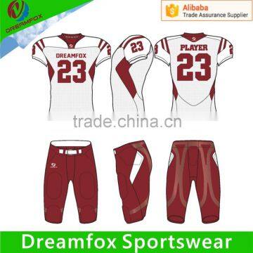 Sublimation Customized Youth Blank American Football Jerseys, Reversible Football Jerseys Supplier's Choice photo-3
