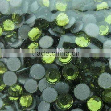 Rhinestone Hot Fix Iron on SS30(6mm) Glass Material Rhinestone Grass