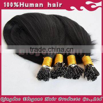 Wholesale Body Wave Virgin Brazilian Hair Extension i Tip Hair Extension