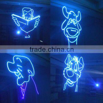 Hot selling animation Best disco carton logo SD light laser decoration