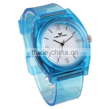 FT1203T Cheap Trendy Translucence Plastic Strap Quartz Movement Analog Watch photo-4