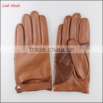 2016 fashion genuine leather gloves driving leather gloves men