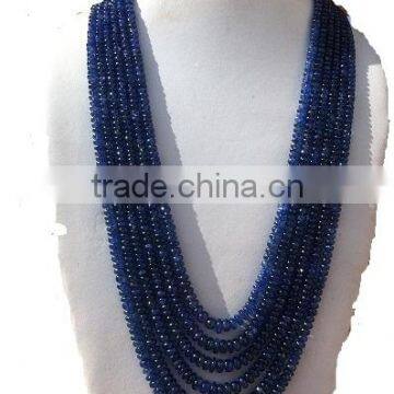 Natural Blue Sapphire Beads