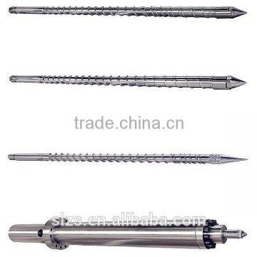 screw and barrel for plastic injection molding machine