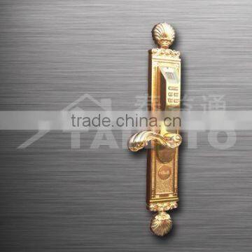 TAIYITO x10 Bronze Fingerprint Door Lock