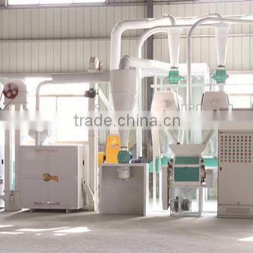 Fully automatic corn flour milling machine/corn hominy machinery plant with price