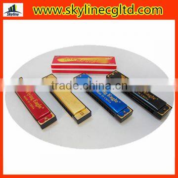 Hot selling Kids harmonica toys,mini harmonica,16 holes bee harmonica