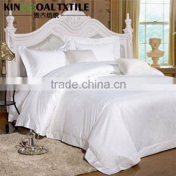 Wholesale hotel luxury 100% Cotton Queen size bed linens