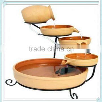 Smart Solar Terracotta Sundance Ceramic Water Fountain