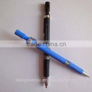 2mm lead blue/black pencil with sharpener stationery item