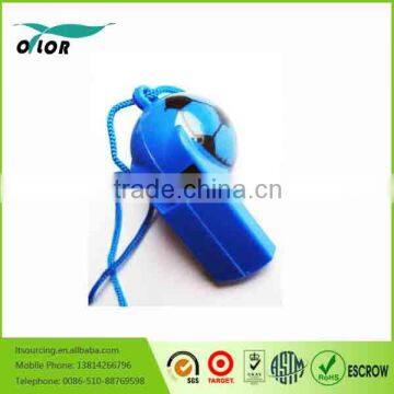 Plastic Shapes Connecting Toys Hot Sellong Football Shape Plastic Whistles Kids' Toys Kids Plastic photo-3