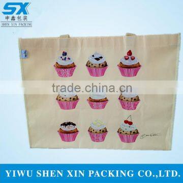Best seller non woven bag with custom logo printing full printing sublimation pp non woven bags