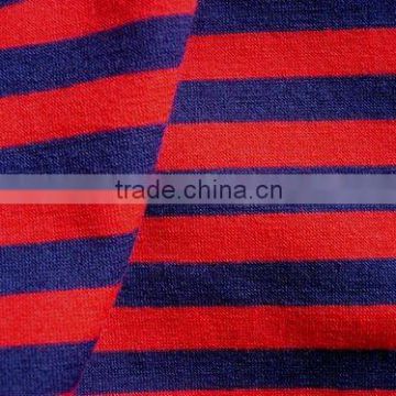 26s 160gsm yarn dyed single jersey fabric