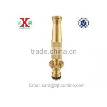 4" Brass Water Nozzle With Quick Connector