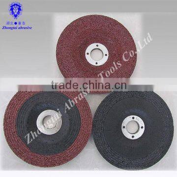 Dressed grinding wheel for metal