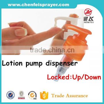 Free sample dosage 2.0cc penis lotion pump dispenser liquid soap pump in any color with up down locked system for high quality