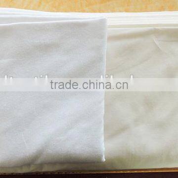 100% Cotton White Grey Fabric photo-3