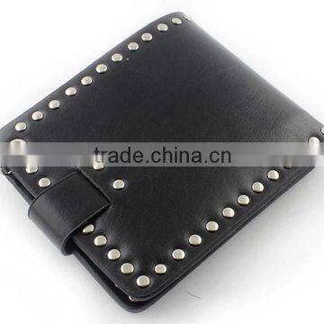 Men's Skull Biker Studded Leather Unique Wallet Chains With a Jeans Long Key Chain photo-4