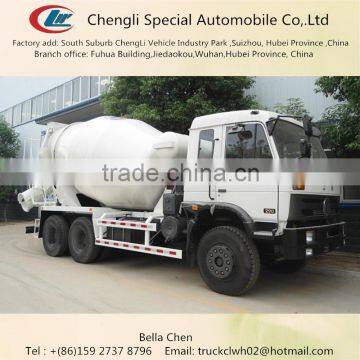 DONGFENG 6*4 concrete mixer truck weight 25000kg